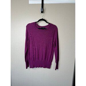 Mossimo Women's Purple‎ Lightweight Sweater, purple sweater, womens sweater
